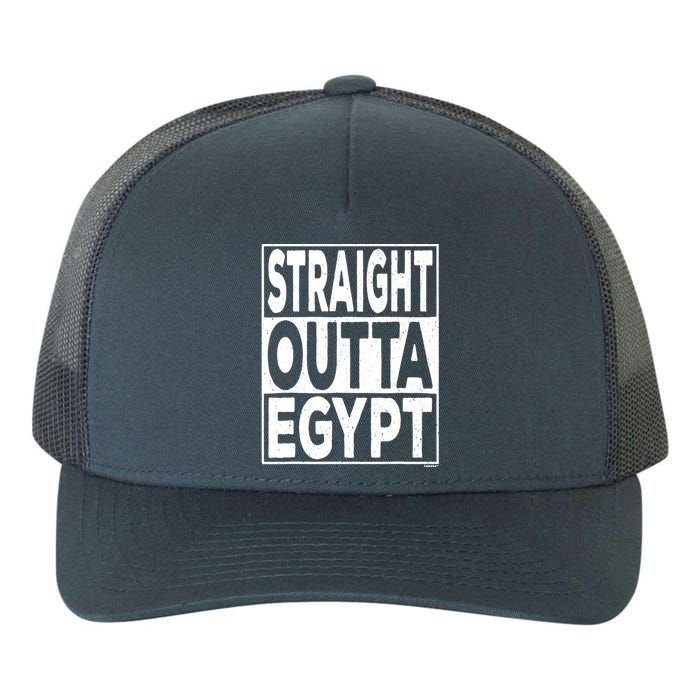 Straight Outta Egypt Funny Passover Seder Yupoong Adult 5-Panel Trucker Hat