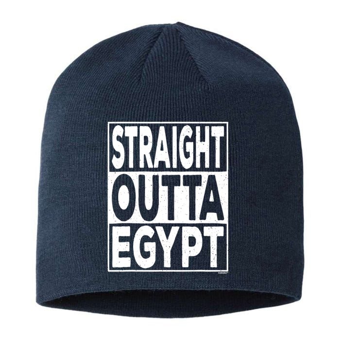 Straight Outta Egypt Funny Passover Seder Sustainable Beanie