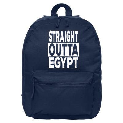 Straight Outta Egypt Funny Passover Seder 16 in Basic Backpack