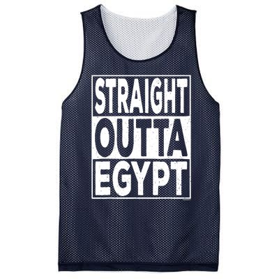 Straight Outta Egypt Funny Passover Seder Mesh Reversible Basketball Jersey Tank