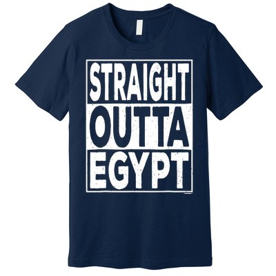 Straight Outta Egypt Funny Passover Seder Premium T-Shirt