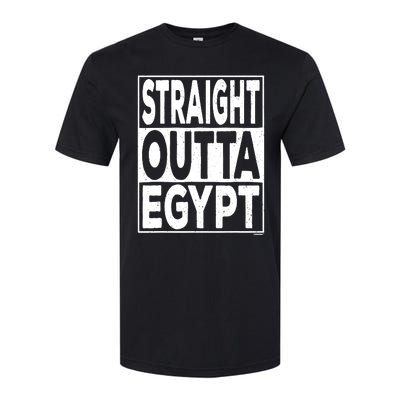 Straight Outta Egypt Funny Passover Seder Softstyle CVC T-Shirt