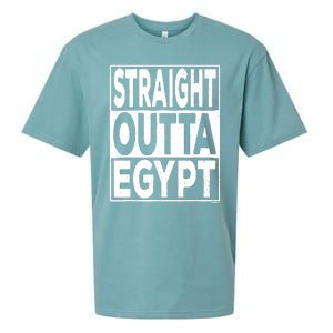 Straight Outta Egypt Funny Passover Seder Sueded Cloud Jersey T-Shirt