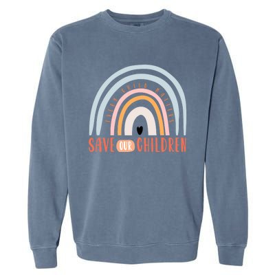 Save Our End Trafficking Awareness Gift Garment-Dyed Sweatshirt