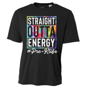 Straight Outta Energy Prek Life Gift Funny Teacher Cooling Performance Crew T-Shirt