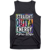 Straight Outta Energy Prek Life Gift Funny Teacher Tank Top