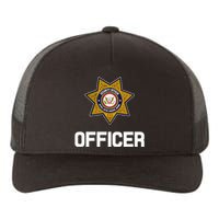 Security Officer Enforcement Badge Police Guards Duty Yupoong Adult 5-Panel Trucker Hat