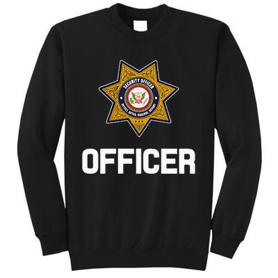 Security Officer Enforcement Badge Police Guards Duty Sweatshirt