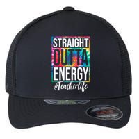 Straight Outta Energy Teacher Life Summer Flexfit Unipanel Trucker Cap