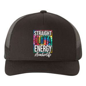 Straight Outta Energy Teacher Life Summer Yupoong Adult 5-Panel Trucker Hat