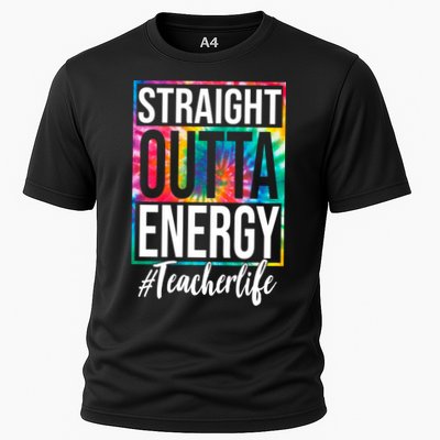 Straight Outta Energy Teacher Life Summer Performance Shirt