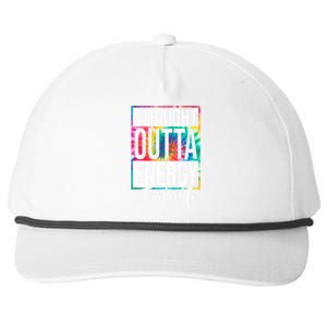 Straight Outta Energy Teacher Life Summer Snapback Five-Panel Rope Hat