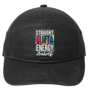 Straight Outta Energy Teacher Life Summer 7-Panel Snapback Hat