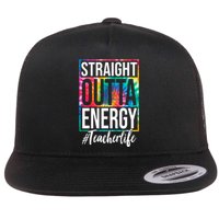 Straight Outta Energy Teacher Life Summer Flat Bill Trucker Hat