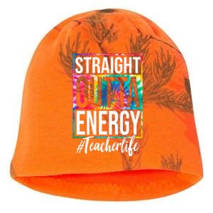 Straight Outta Energy Teacher Life Summer Kati - Camo Knit Beanie