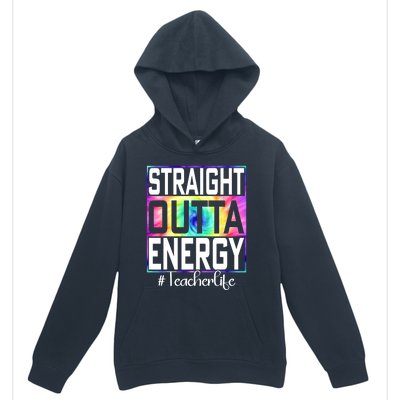 Straight Outta Energy Teacher Life Gifts Funny Urban Pullover Hoodie