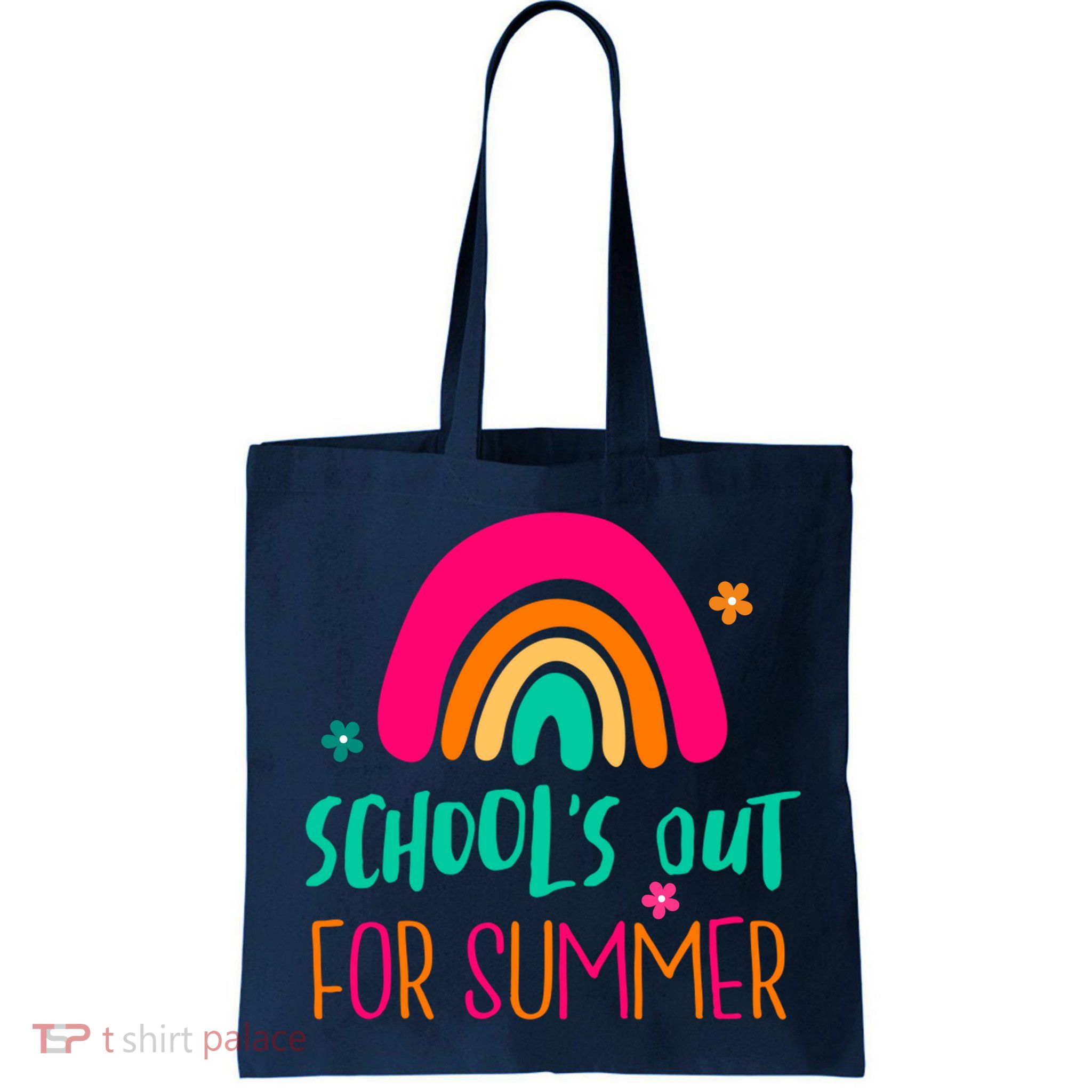 Schools Out For Summer Cute Rainbow Bag