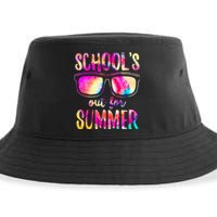 Schools Out For Summer Last Day Of School Teacher Sustainable Bucket Hat