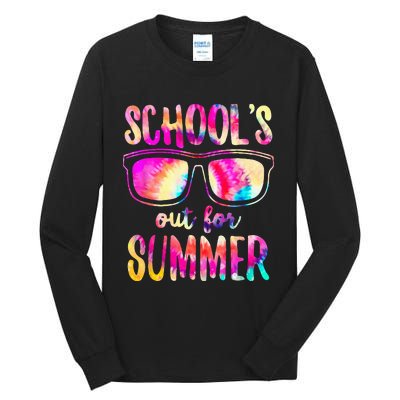 Schools Out For Summer Last Day Of School Teacher Tall Long Sleeve T-Shirt