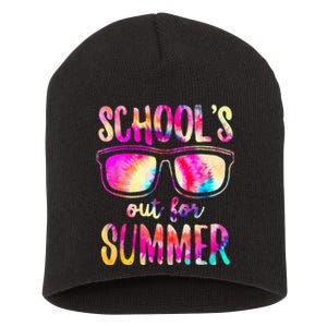 Schools Out For Summer Last Day Of School Teacher Short Acrylic Beanie