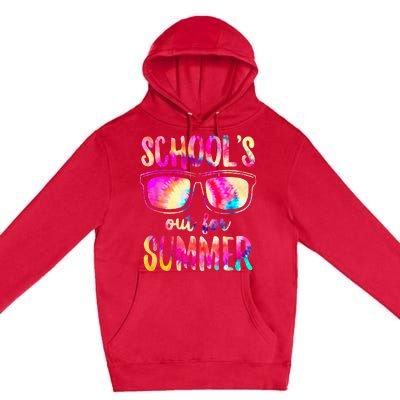 Schools Out For Summer Last Day Of School Teacher Premium Pullover Hoodie