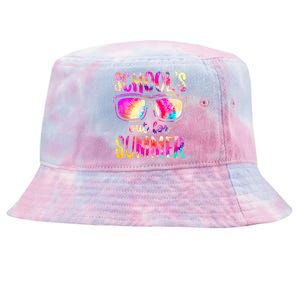 Schools Out For Summer Last Day Of School Teacher Tie-Dyed Bucket Hat