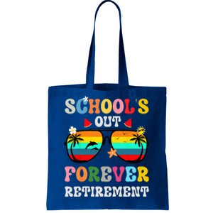 School's Out Forever Retirement Teacher Tote Bag