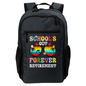 School's Out Forever Retirement Teacher Daily Commute Backpack