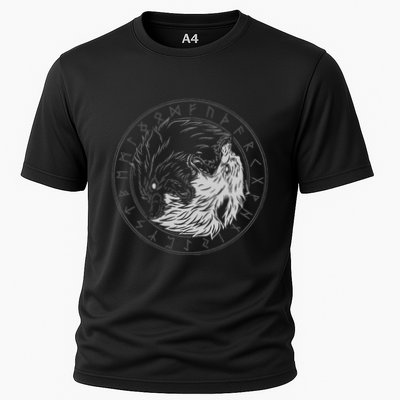 Sons Of Fenrir SköLl And Hati Ying Yang Wolf Performance Shirt