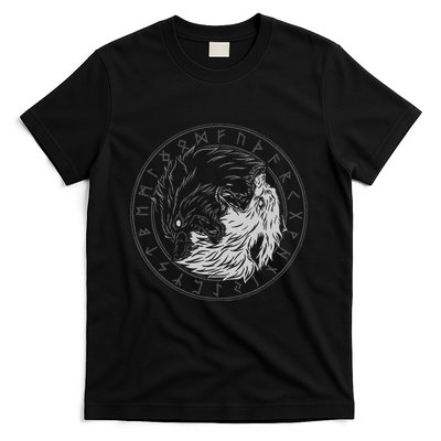 Sons Of Fenrir SköLl And Hati Ying Yang Wolf T-Shirt