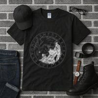 Sons Of Fenrir SköLl And Hati Ying Yang Wolf Tall T-Shirt