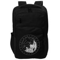Sons Of Fenrir SköLl And Hati Ying Yang Wolf Impact Tech Backpack