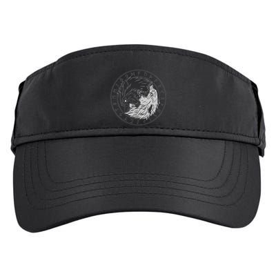 Sons Of Fenrir SköLl And Hati Ying Yang Wolf Adult Drive Performance Visor