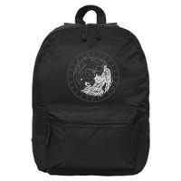 Sons Of Fenrir SköLl And Hati Ying Yang Wolf 16 in Basic Backpack