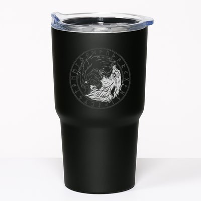 Sons Of Fenrir SköLl And Hati Ying Yang Wolf Tumbler