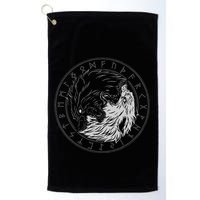 Sons Of Fenrir SköLl And Hati Ying Yang Wolf Golf Towel