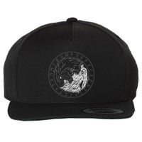Sons Of Fenrir SköLl And Hati Ying Yang Wolf Wool Snapback Cap