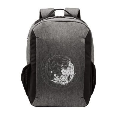 Sons Of Fenrir SköLl And Hati Ying Yang Wolf Vector Backpack