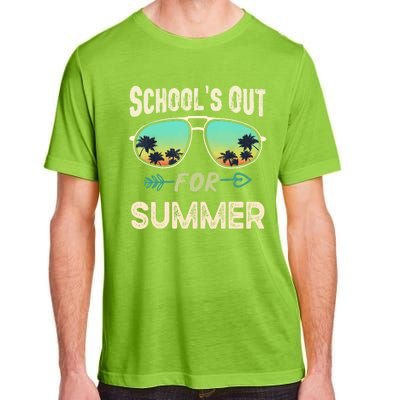 Schools Out For Summer Last Day Of School Student Teacher Adult ChromaSoft Performance T-Shirt