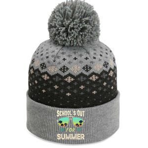 Schools Out For Summer Last Day Of School Student Teacher The Baniff Cuffed Pom Beanie