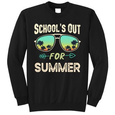 Schools Out For Summer Last Day Of School Student Teacher Sweatshirt