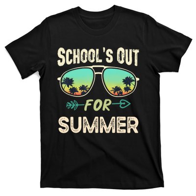 Schools Out For Summer Last Day Of School Student Teacher T-Shirt