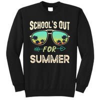 Schools Out For Summer Last Day Of School Student Teacher Tall Sweatshirt