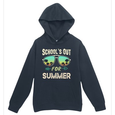 Schools Out For Summer Last Day Of School Student Teacher Urban Pullover Hoodie