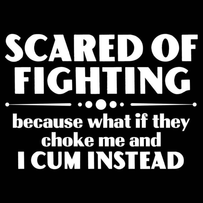 Scared Of Fighting Because What If They Choke Me And I Cum Instead 16 in Basic Backpack