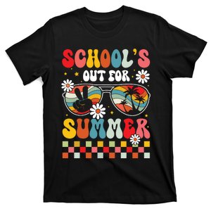 Schools Out For Summer Last Day Of School Teacher Boy Girl T-Shirt