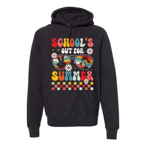 Schools Out For Summer Last Day Of School Teacher Boy Girl Premium Hoodie