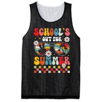 Schools Out For Summer Last Day Of School Teacher Boy Girl Mesh Reversible Basketball Jersey Tank