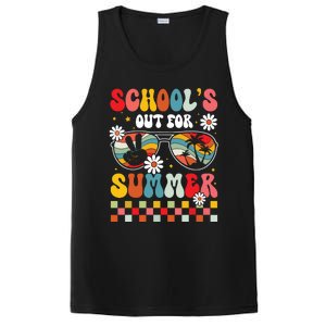 Schools Out For Summer Last Day Of School Teacher Boy Girl PosiCharge Competitor Tank