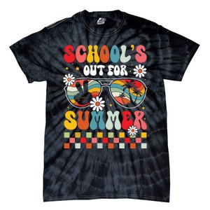 Schools Out For Summer Last Day Of School Teacher Boy Girl Tie-Dye T-Shirt